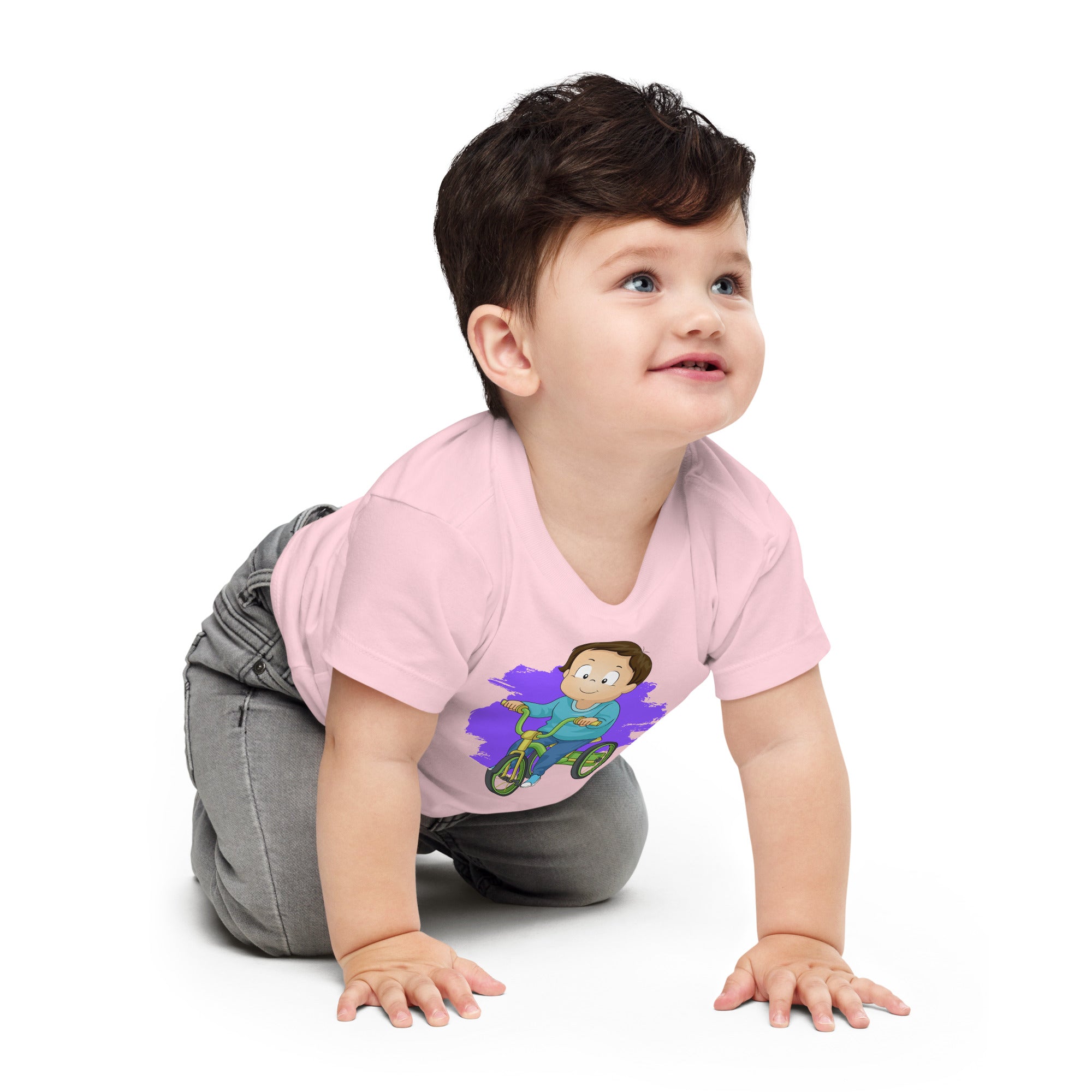 Baby Jersey Short Sleeve Tee - Trike (Colors)