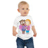 Baby Jersey Short Sleeve Tee - Besties (White)