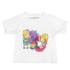 Baby Jersey Short Sleeve Tee - Blocks (White)