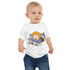 Baby Jersey Short Sleeve Tee - Cars (White)