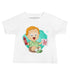 Baby Jersey Short Sleeve Tee - Crayon (White)