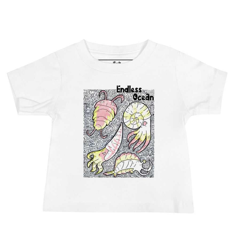 100% Cotton Baby T-Shirt - Denizens of the Deep