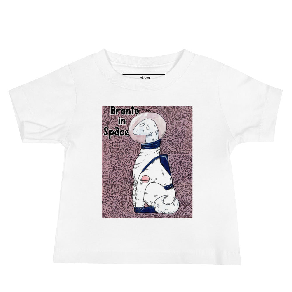 100% Cotton Baby T-Shirt - Space Bubble