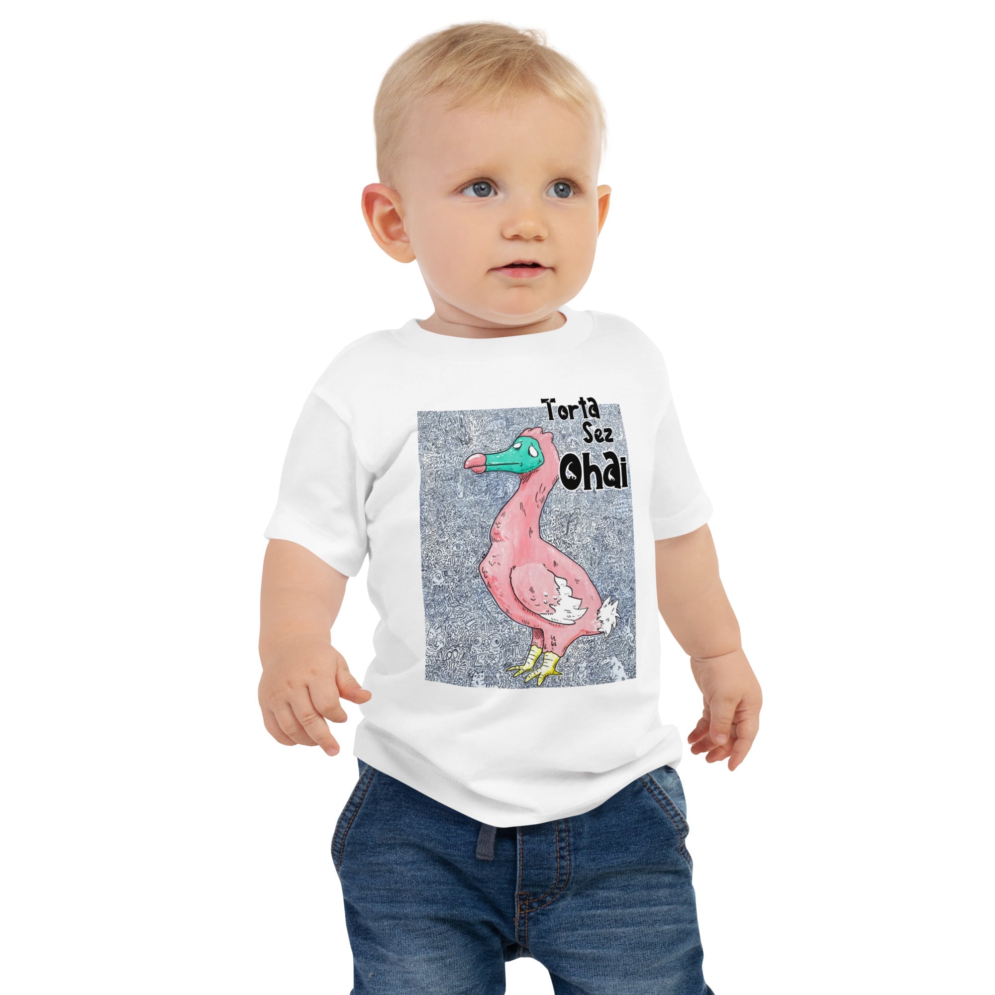 100% Cotton Baby T-Shirt - Tribute to Torta