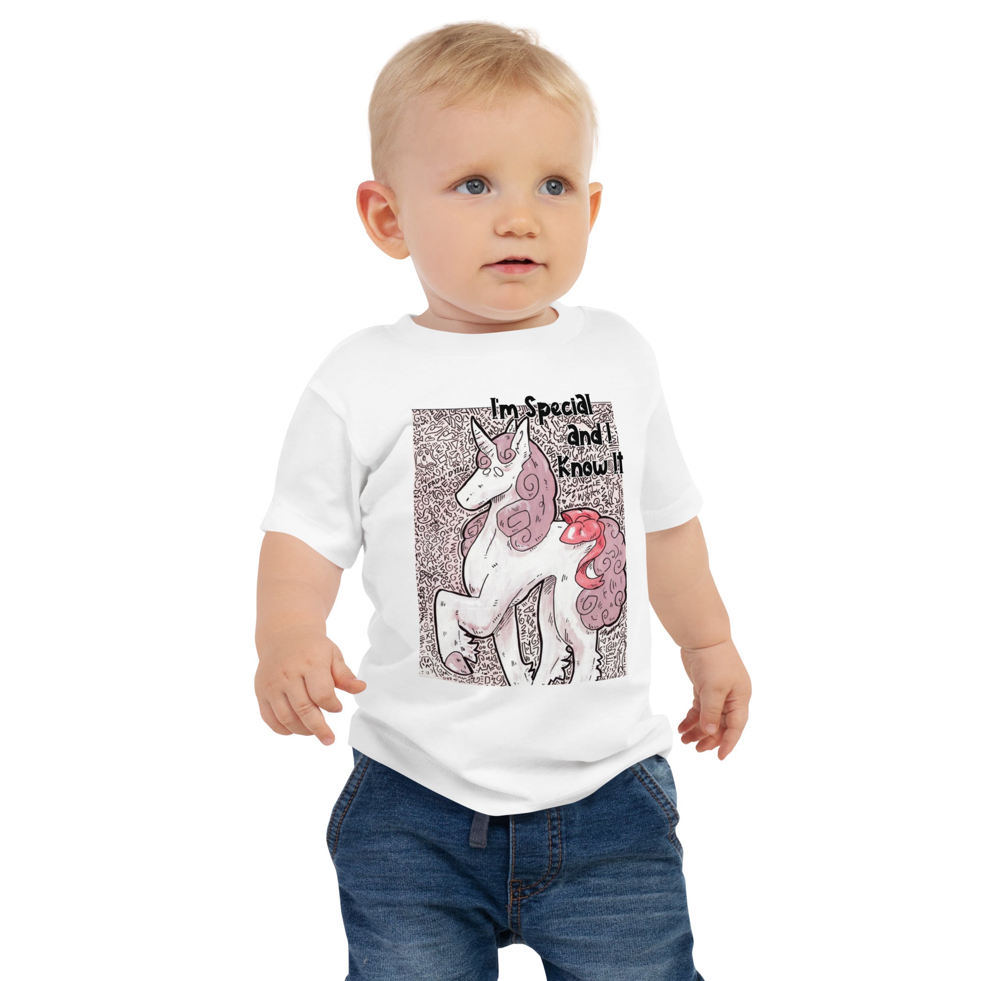 100% Cotton Baby T-Shirt - Unicorn