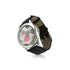 Women's Classic Leather Strap Watch - Safari Circles