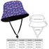 Kid's Bucket Hat - Flamingo Frolic