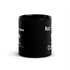 Black Glossy Mug - No Talkie (L-Handed)