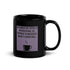 Black Glossy Mug - Medicinal (L-Handed)