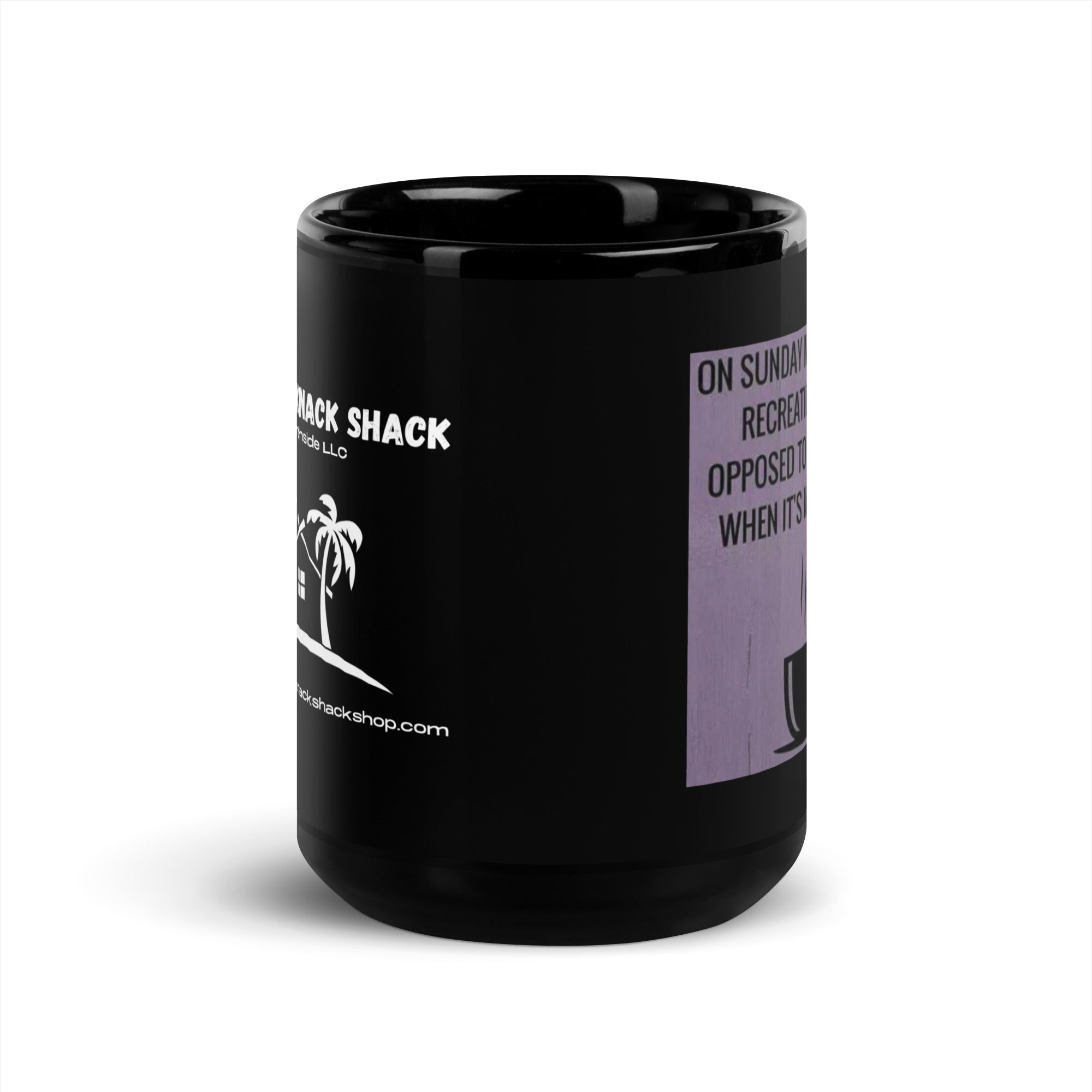 Black Glossy Mug - Medicinal (L-Handed)