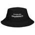 "Perfectly Imperfect" Bucket Hat - Dark Colors