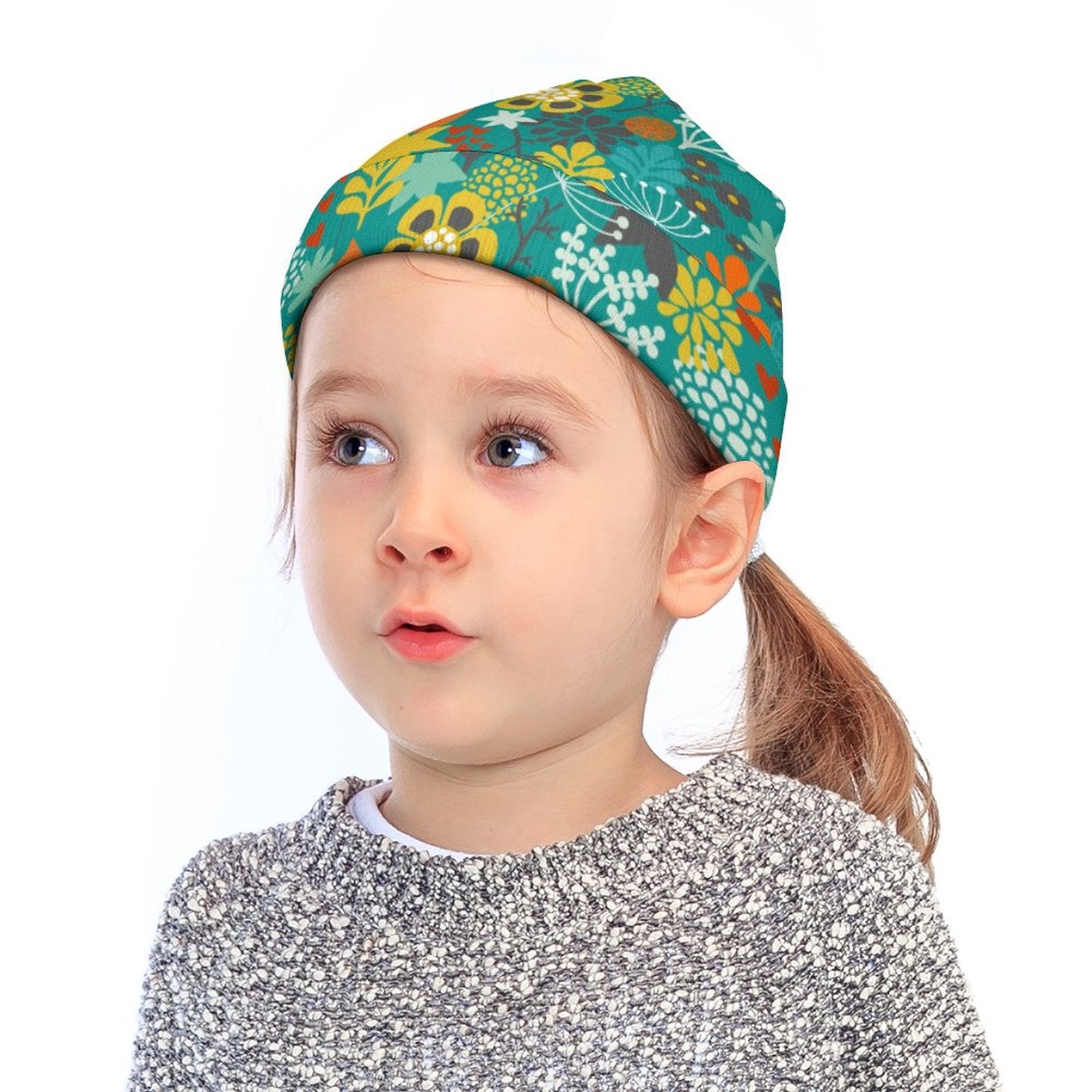 Kids' Knit Beanie - Forest Fables