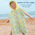 Kids Hooded Terry Cloth Towel - Ducks in a Row (Mint)