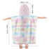 Kids Hooded Terry Cloth Towel - Candy Stripes