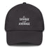 Embroidered Dad Hat - Be Savage Not Average - Dark Colors