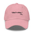 Embroidered Dad Hat - That's What She Said - Light Colors