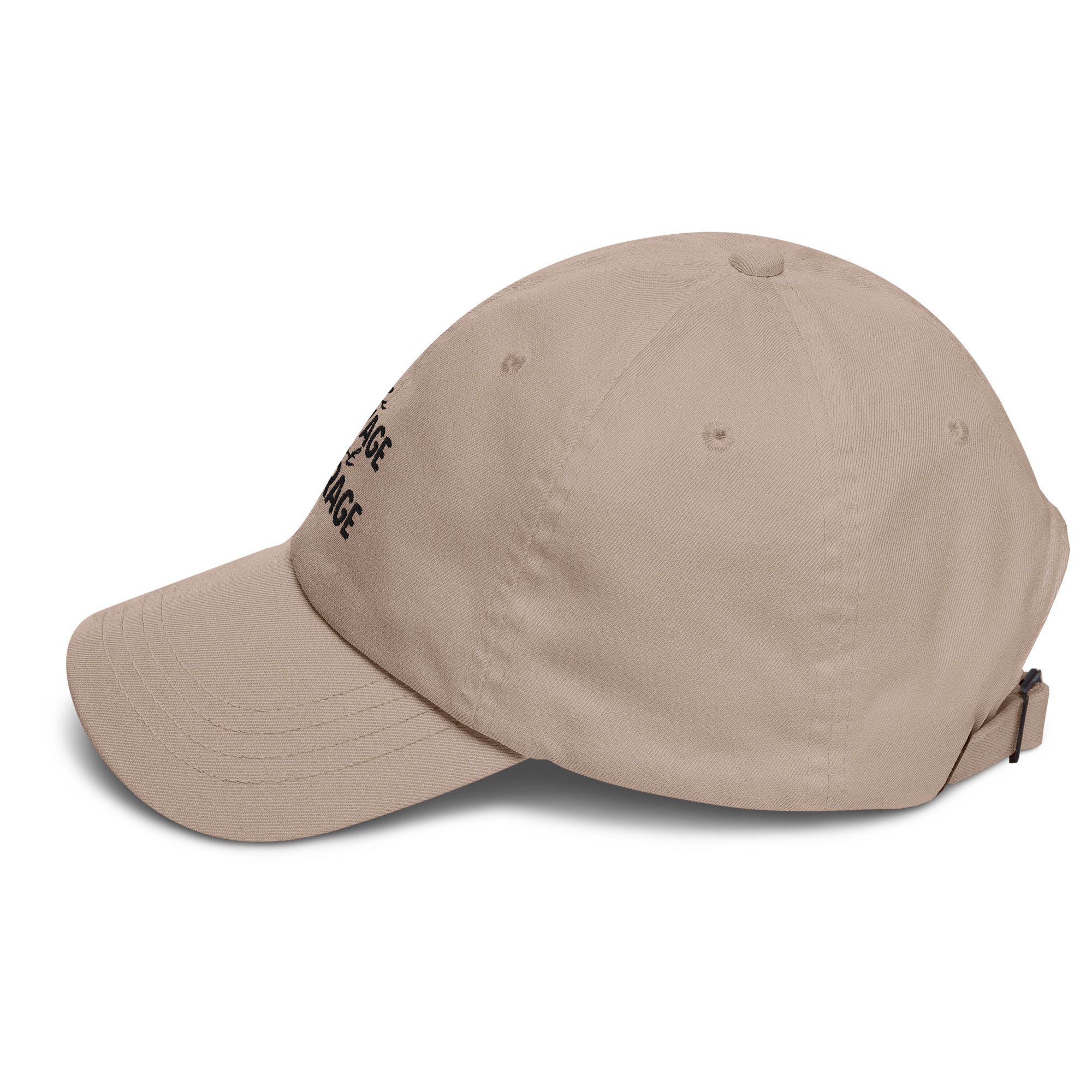 Embroidered Dad Hat - Be Savage Not Average - Light Colors