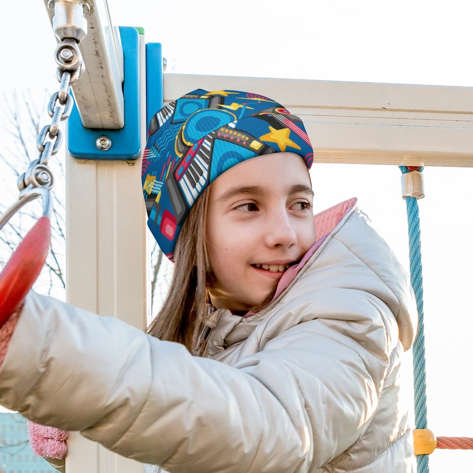 Kids' Knit Beanie - Music Machine