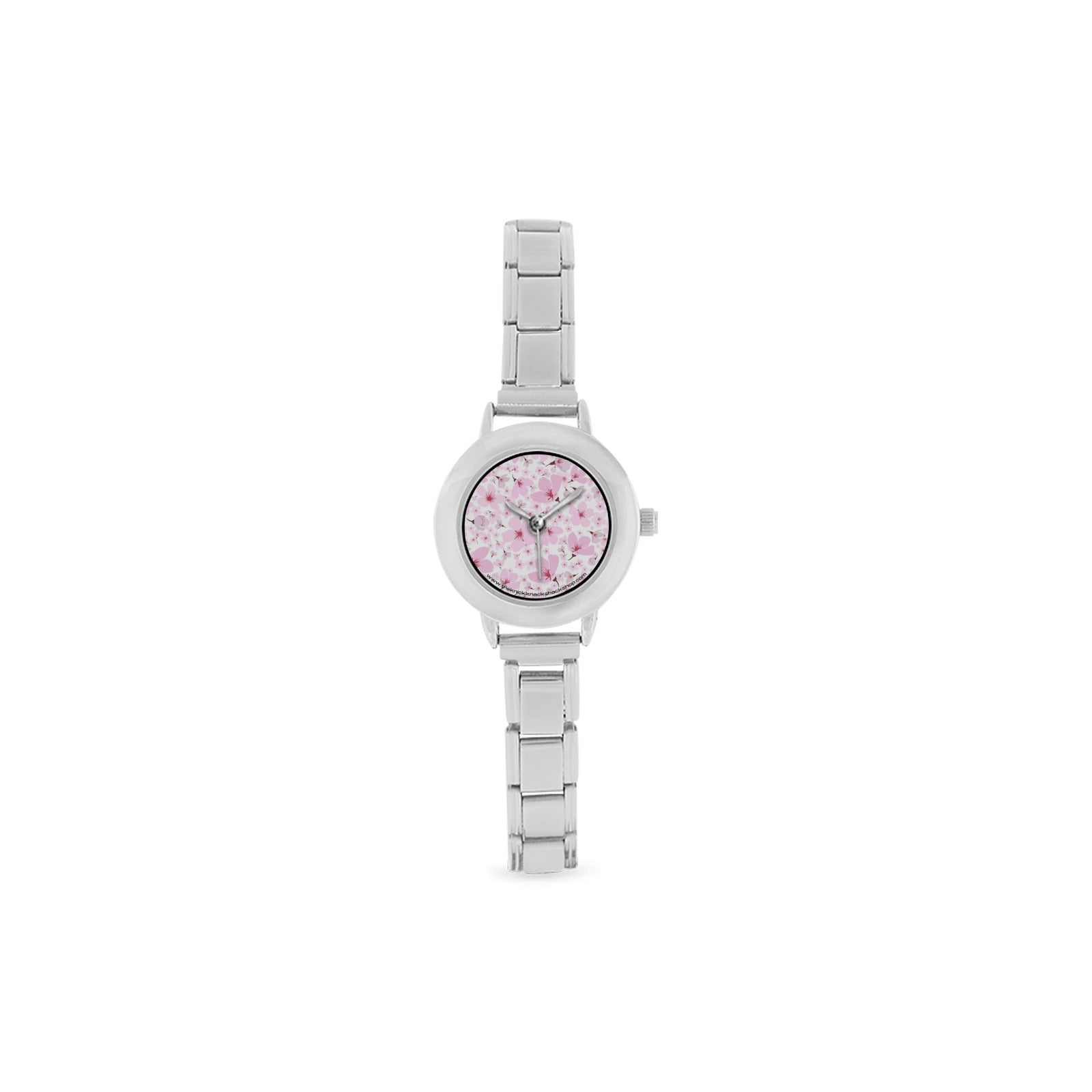 Women's Italian Charm Watch - Cherry Blossoms