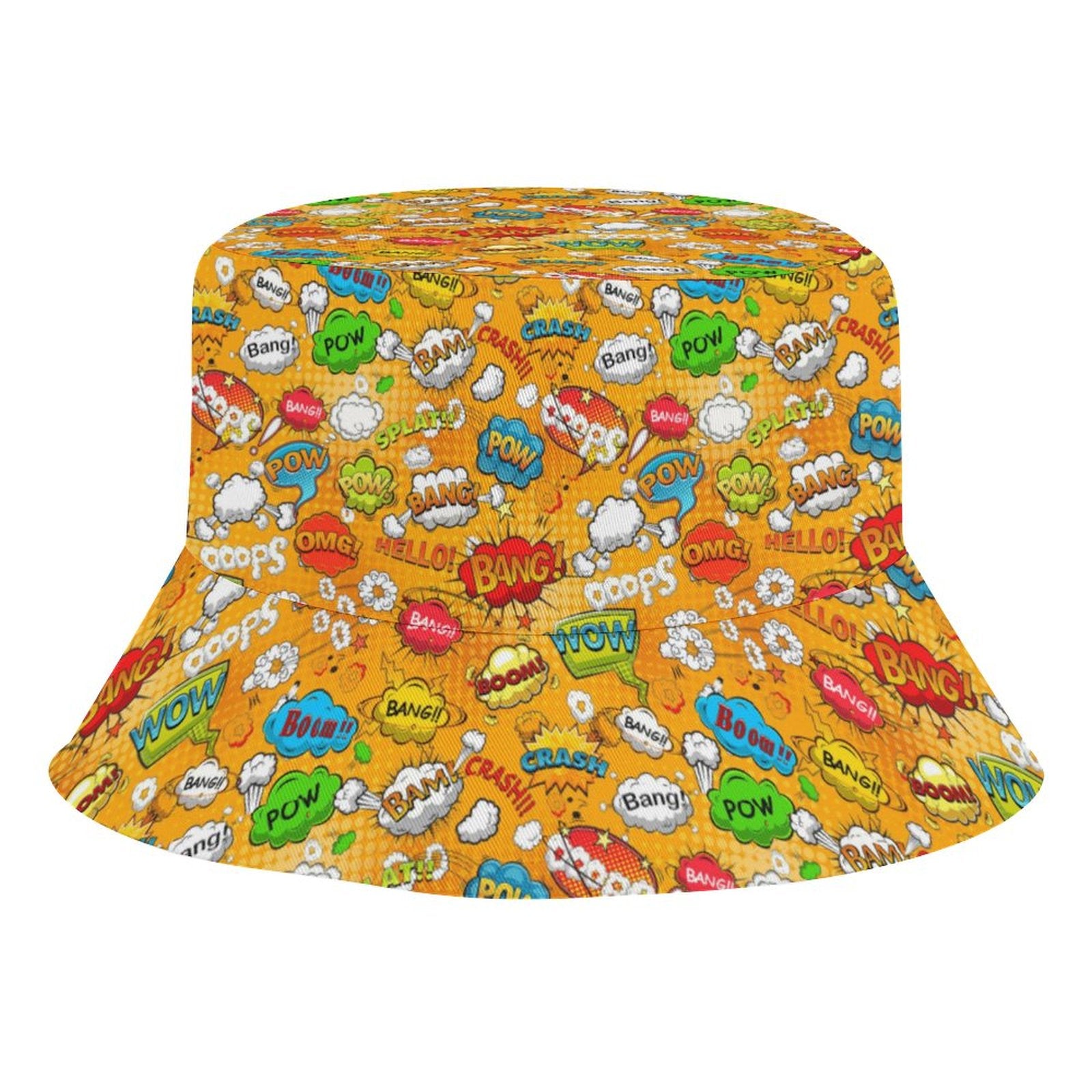 Kid's Bucket Hat - Comic Book Chaos