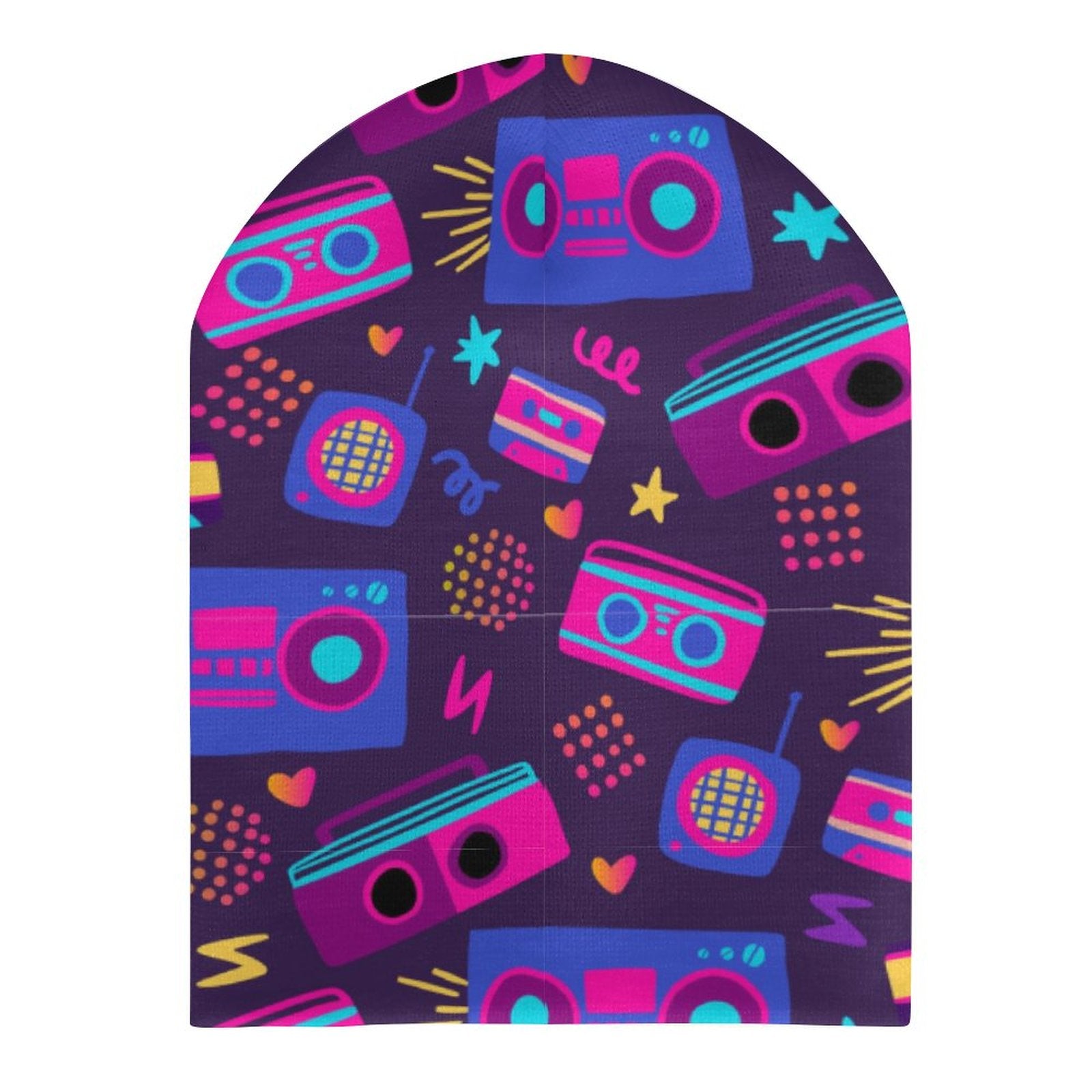 Kids' Knit Beanie - Boombox