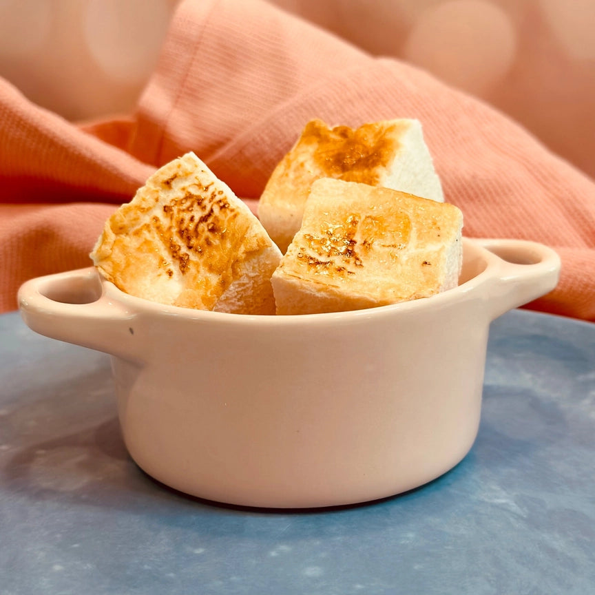 Vanilla Bean Crème Brûlée Marshmallows