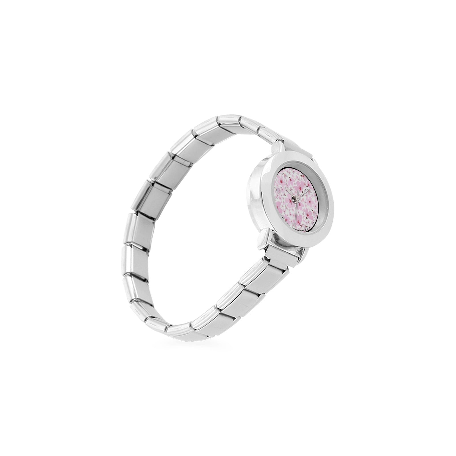 Women's Italian Charm Watch - Cherry Blossoms