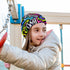 Kids' Knit Beanie - Neon Graffiti