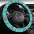 Steering Wheel Cover with Anti-Slip Insert - Ocean Calling