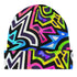 Kids' Knit Beanie - Neon Graffiti