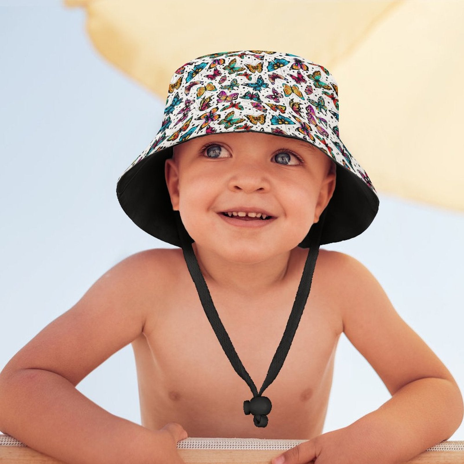 Kid's Bucket Hat - Butterfly Suncatchers