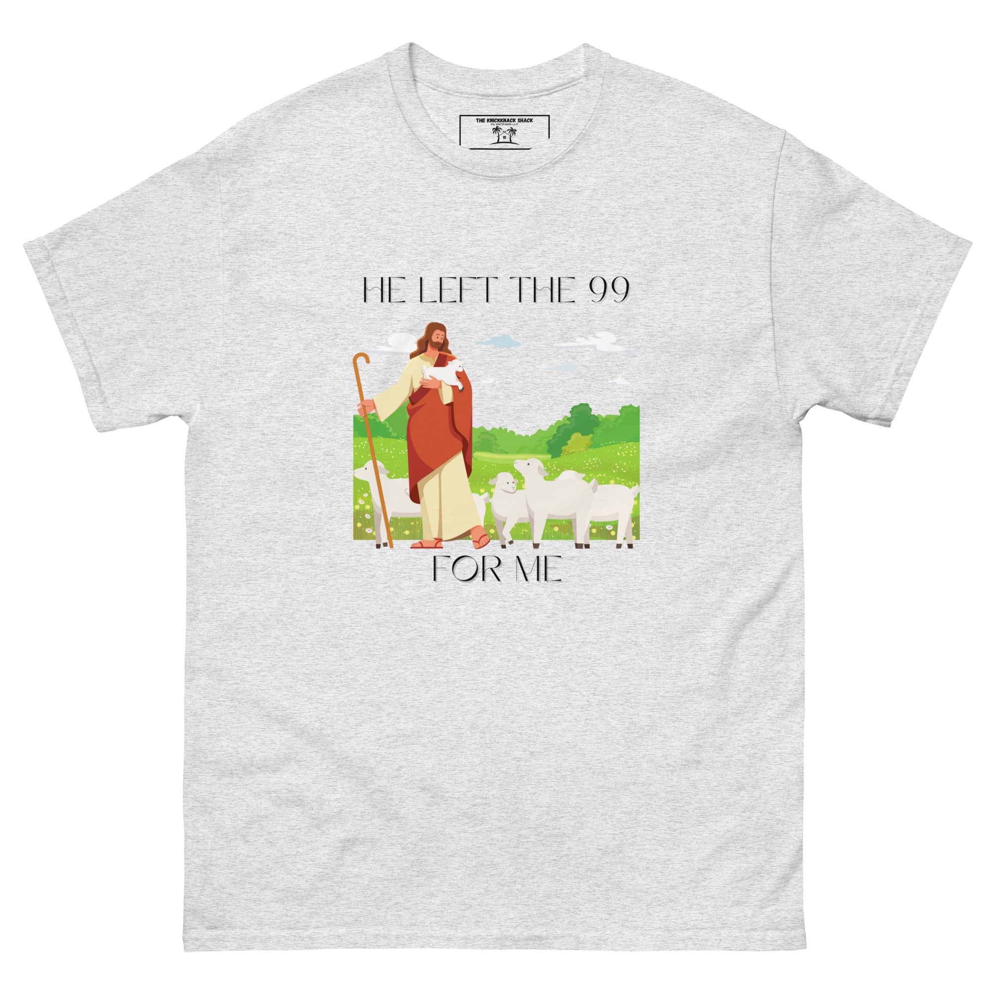Classic Tee - He Left the 99 for Me (Light Colors)
