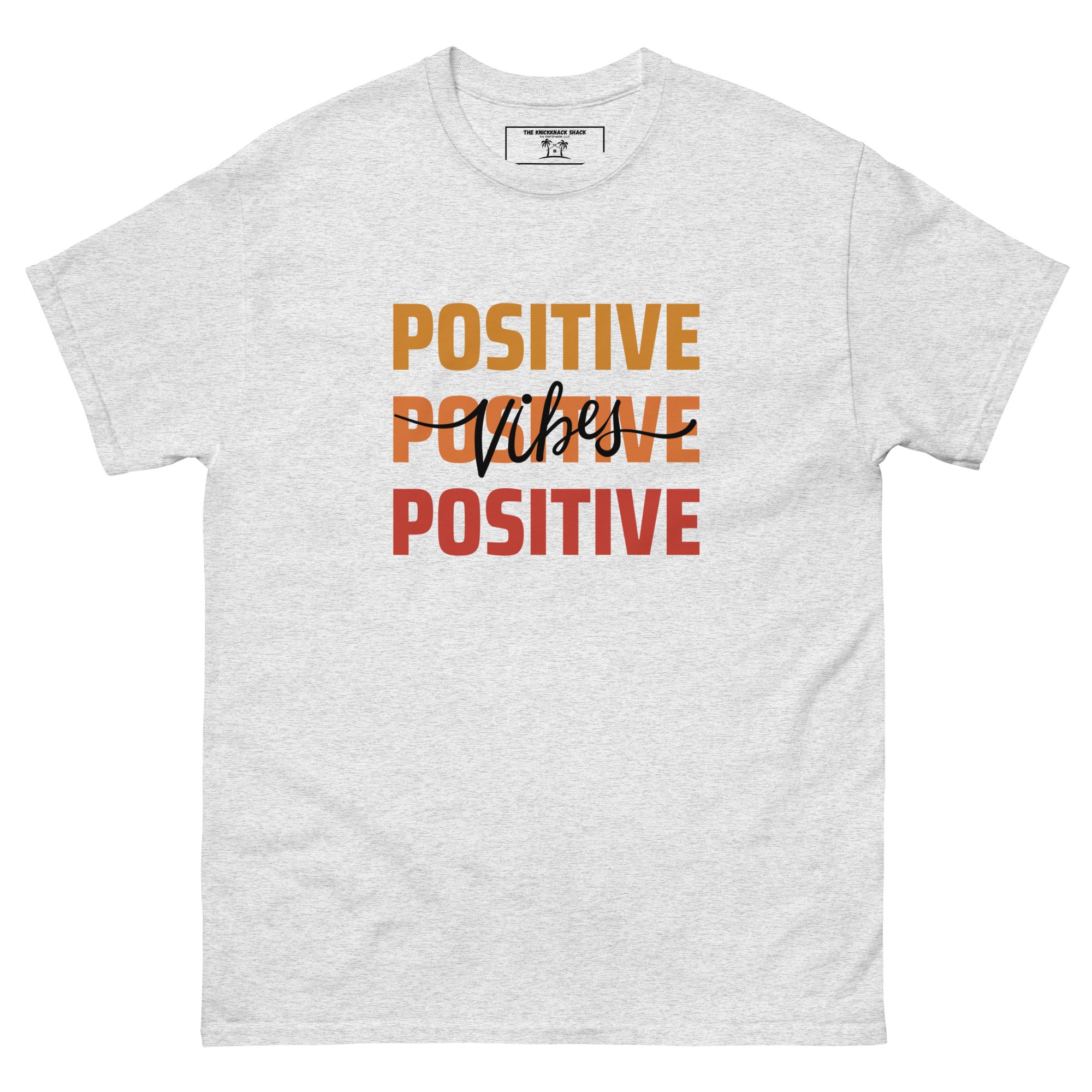 Tee-shirt classique - Positive Vibes (Couleurs claires)