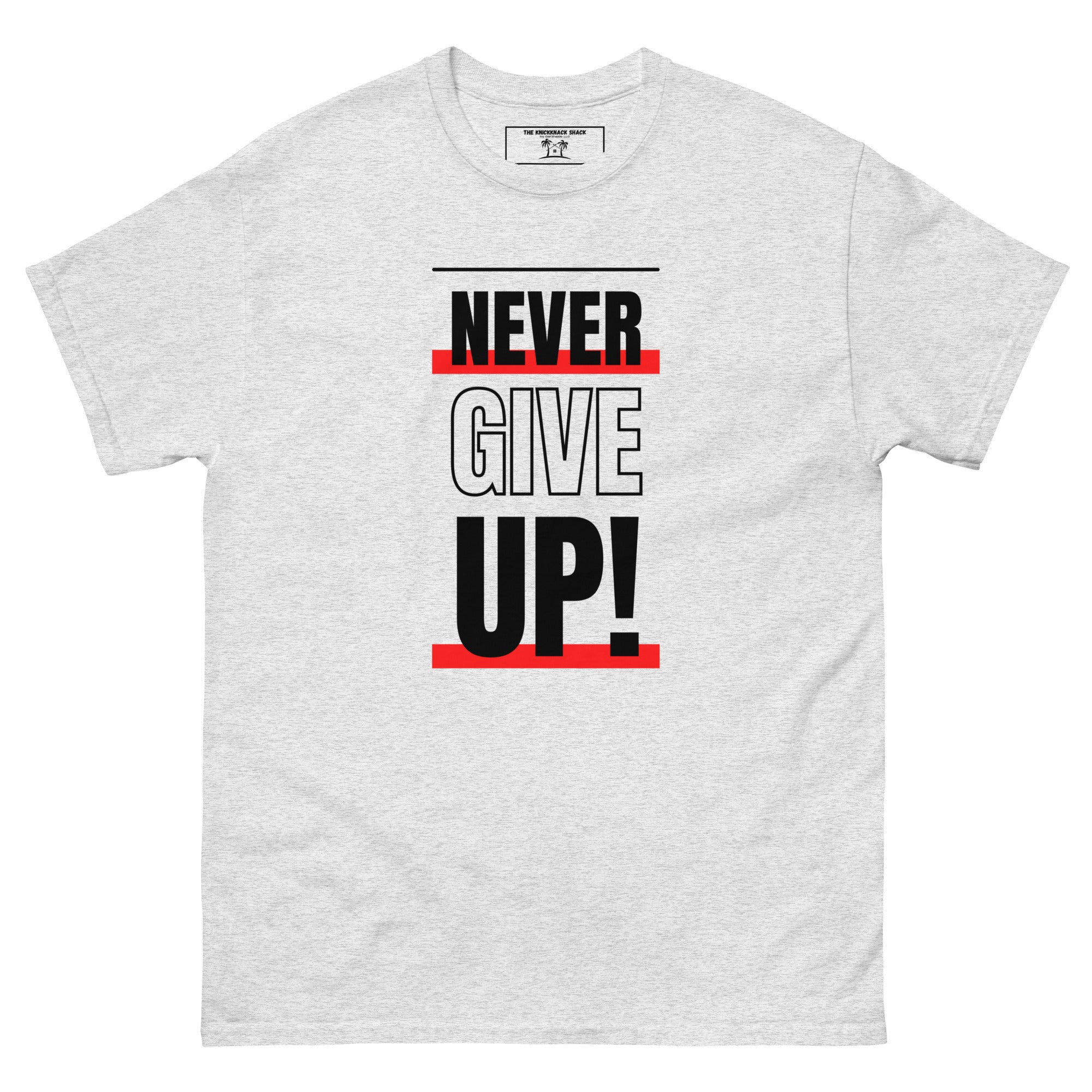 Tee-shirt classique - Never Give Up (couleurs claires)