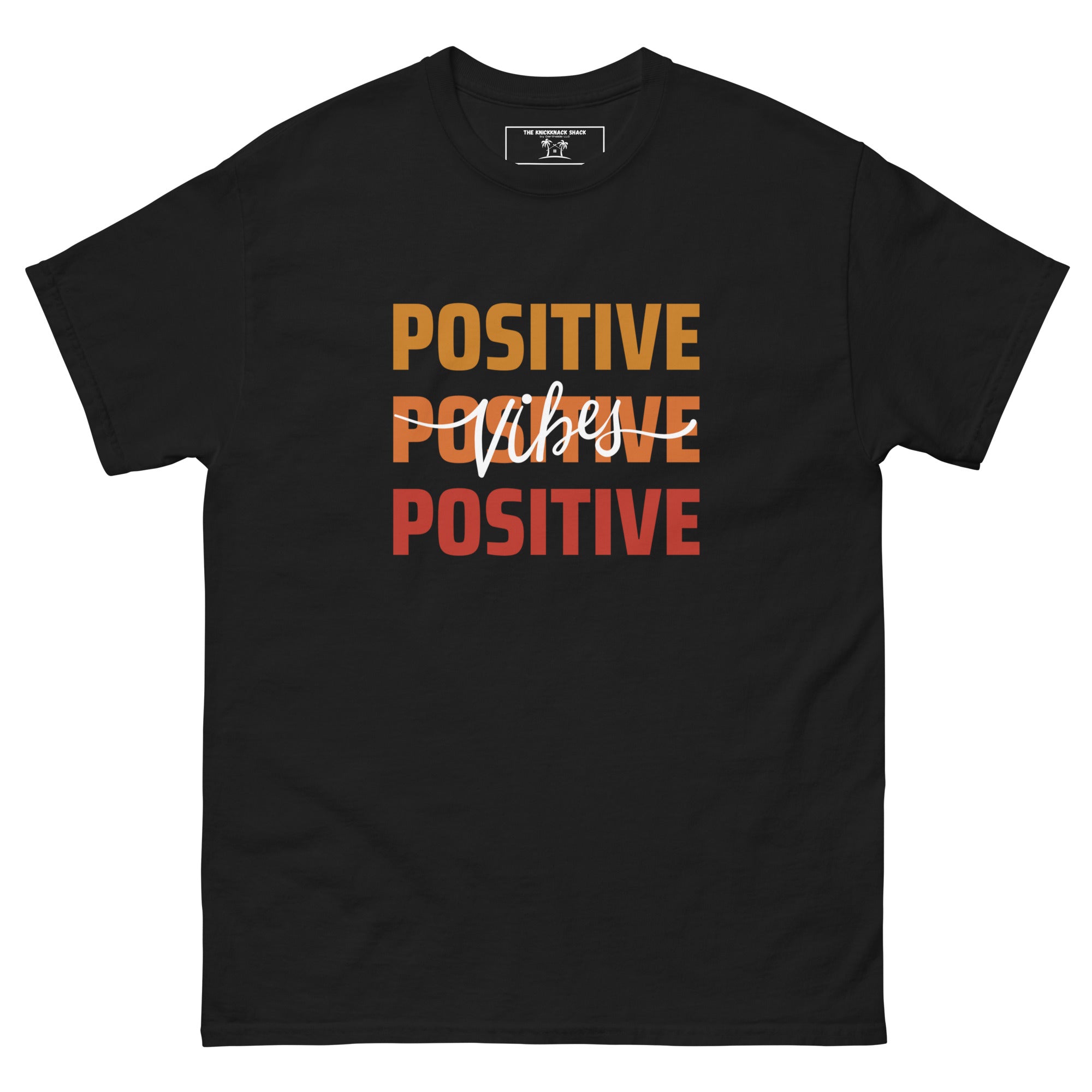 Tee-shirt classique - Positive Vibes (couleurs sombres)