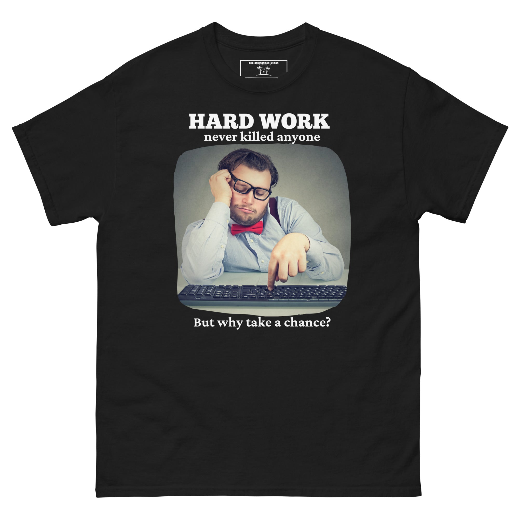 Camiseta clásica - Trabajo duro (colores oscuros)