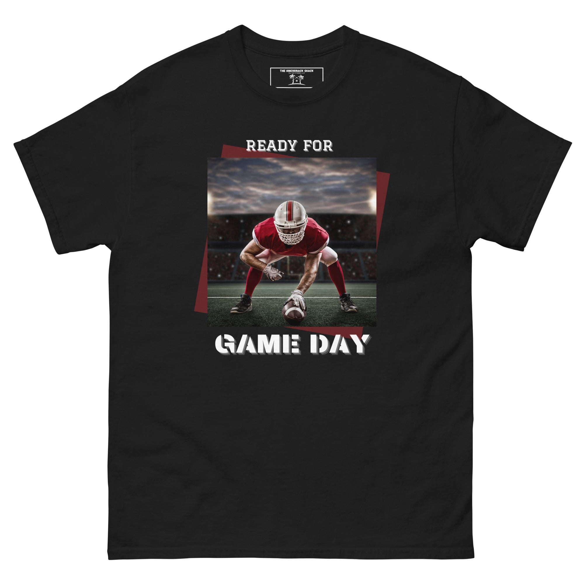 T-shirt classique – Prêt pour le jour du match (couleurs foncées)