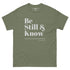 Tee-shirt classique - Be Still &amp; Know (couleurs sombres)