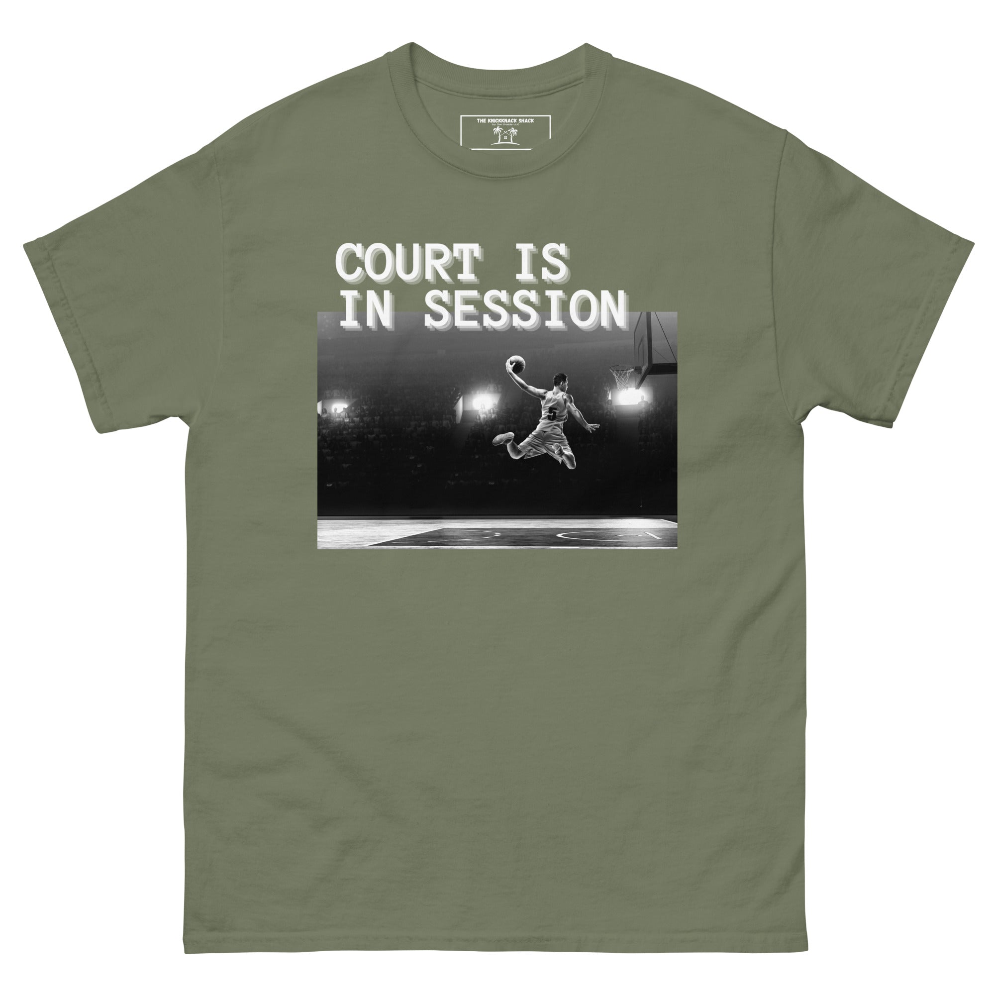 T-shirt classique - Court Is In Session (couleurs foncées)