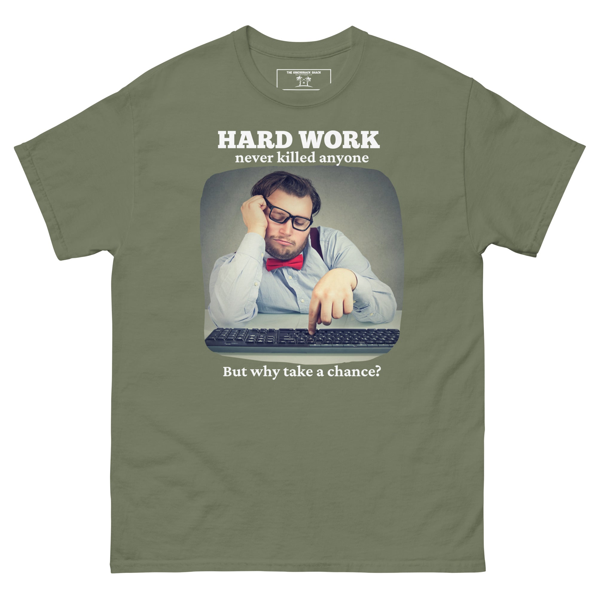 Camiseta clásica - Trabajo duro (colores oscuros)