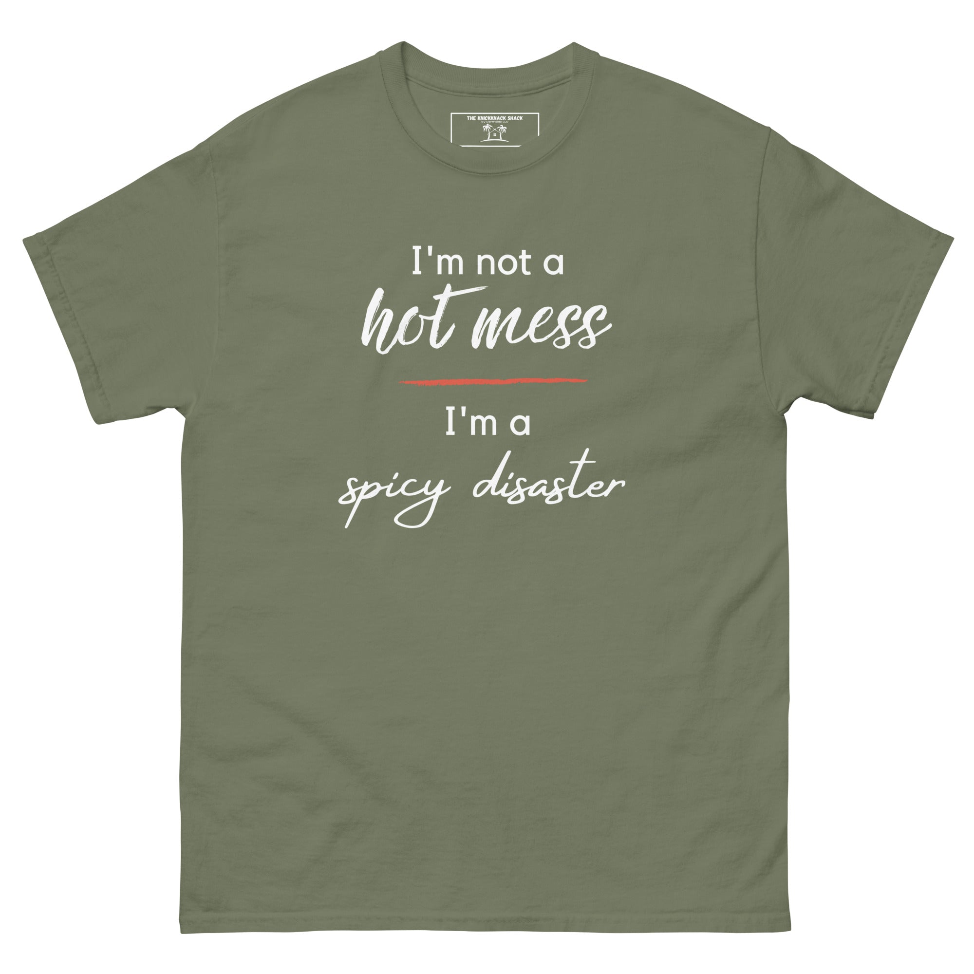 Tee-shirt classique - Hot Mess (couleurs sombres)