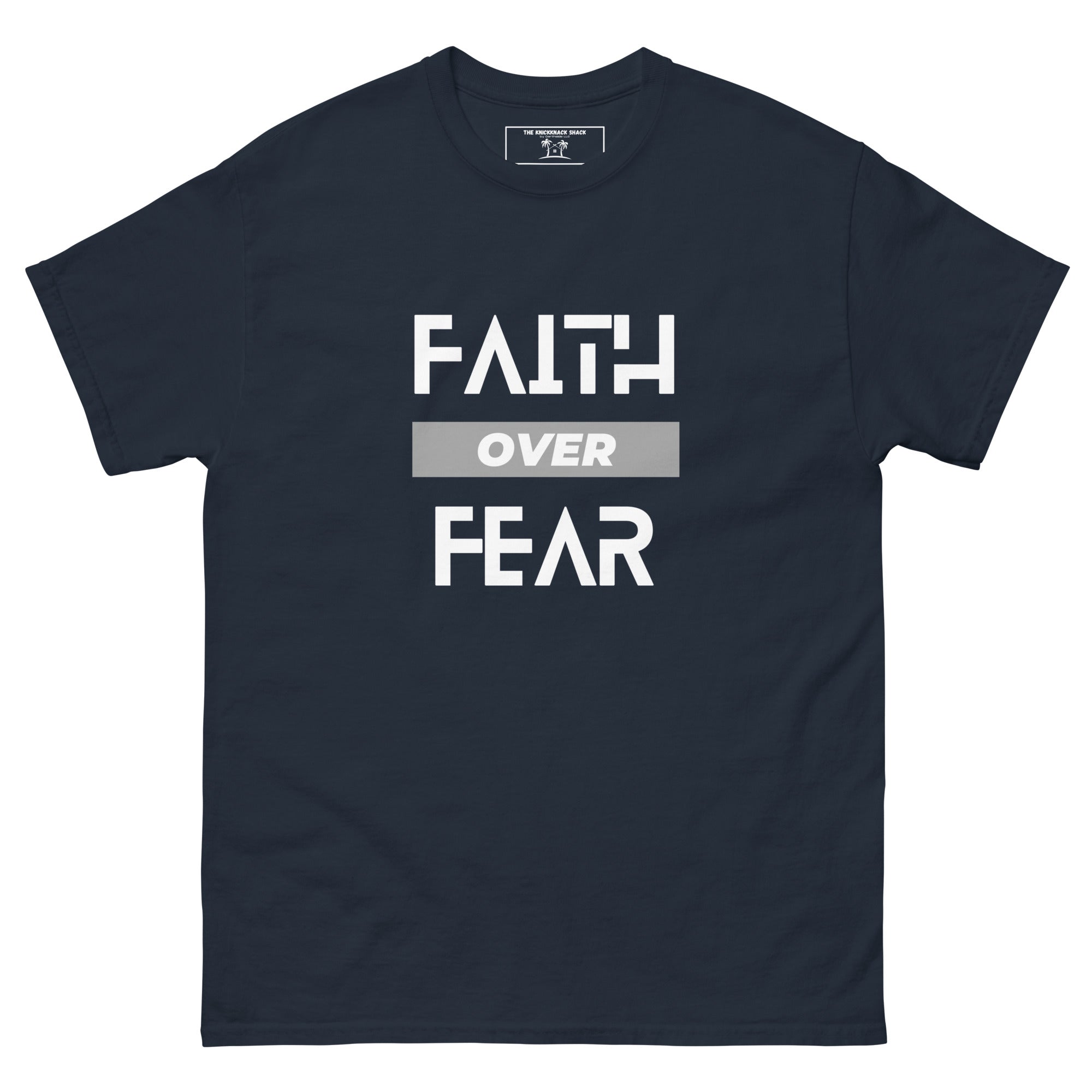 Classic Tee - Faith Over Fear (Dark Colors)