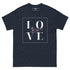 Classic Tee - Pink Floral L.O.V.E. (Dark Colors)