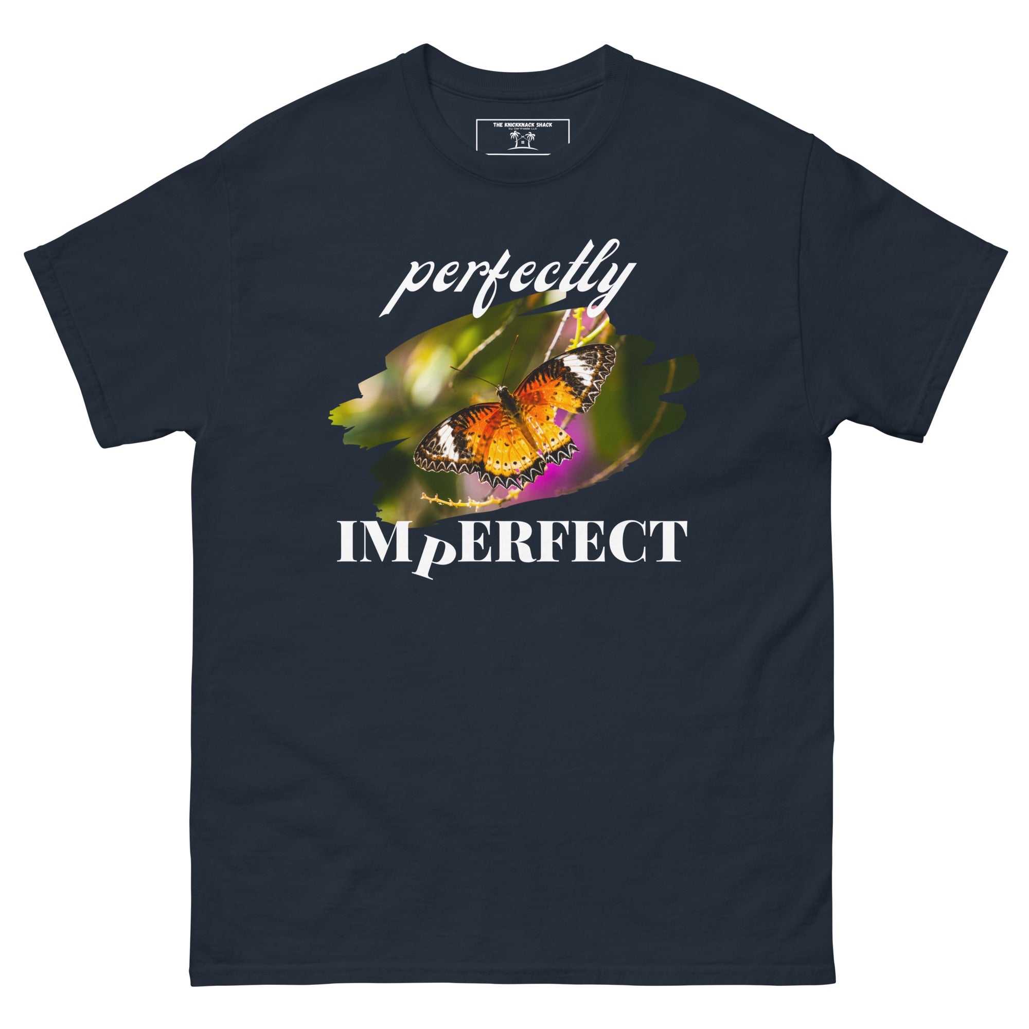 Camiseta clásica - Perfectamente imperfecta (Estilo 2) (Colores oscuros)