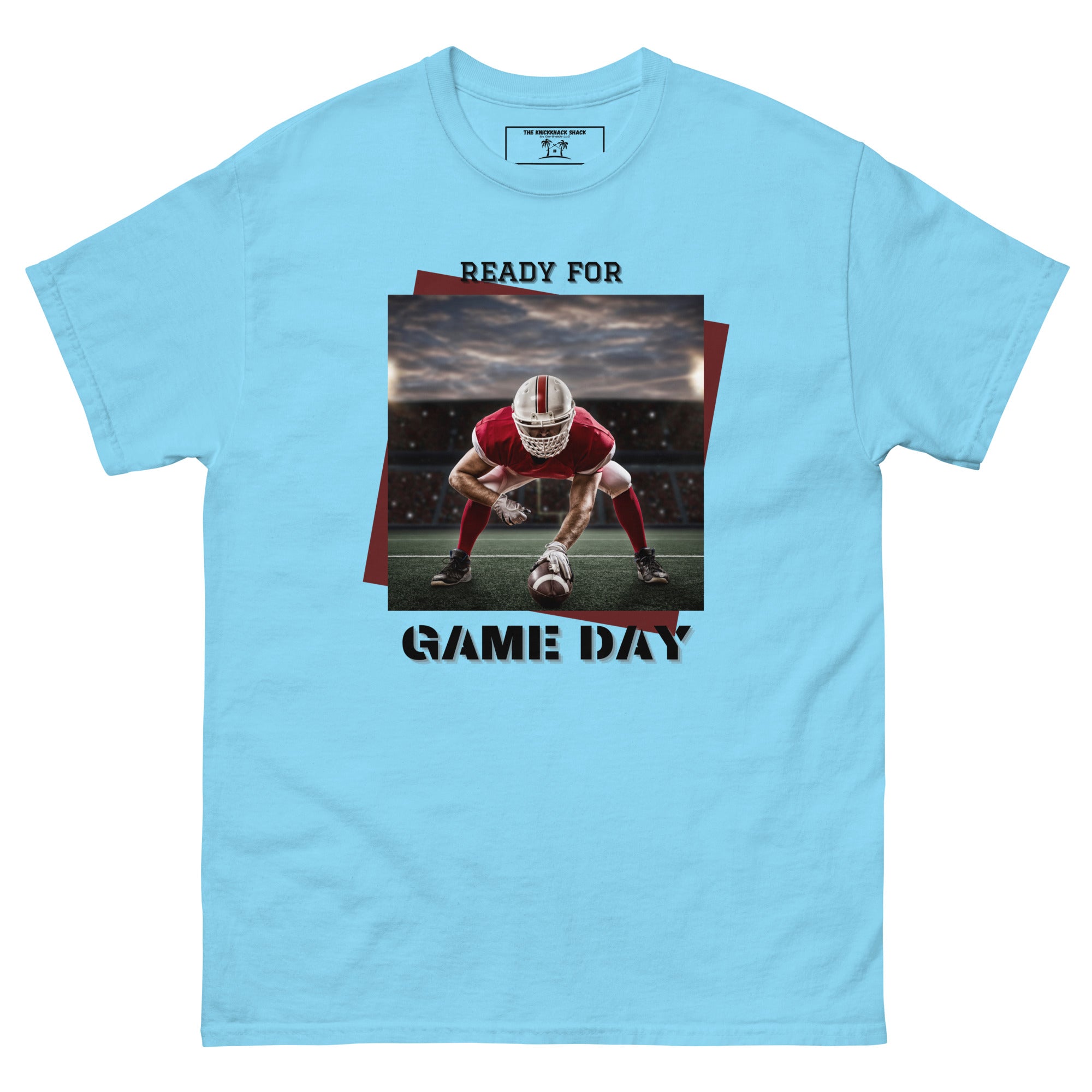 T-shirt classique – Prêt pour le jour du match (couleurs claires)