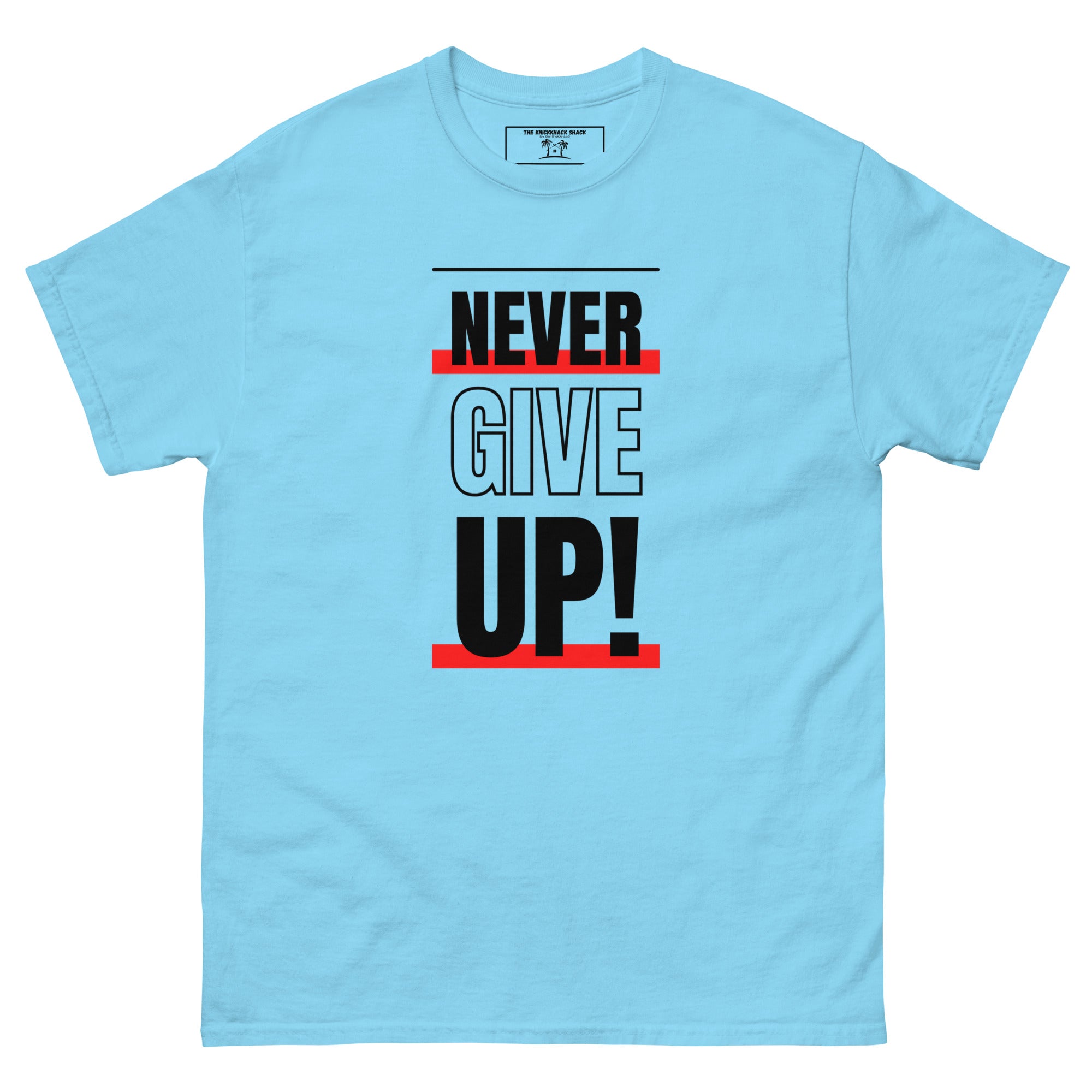 Classic Tee - Never Give Up (Light Colors)