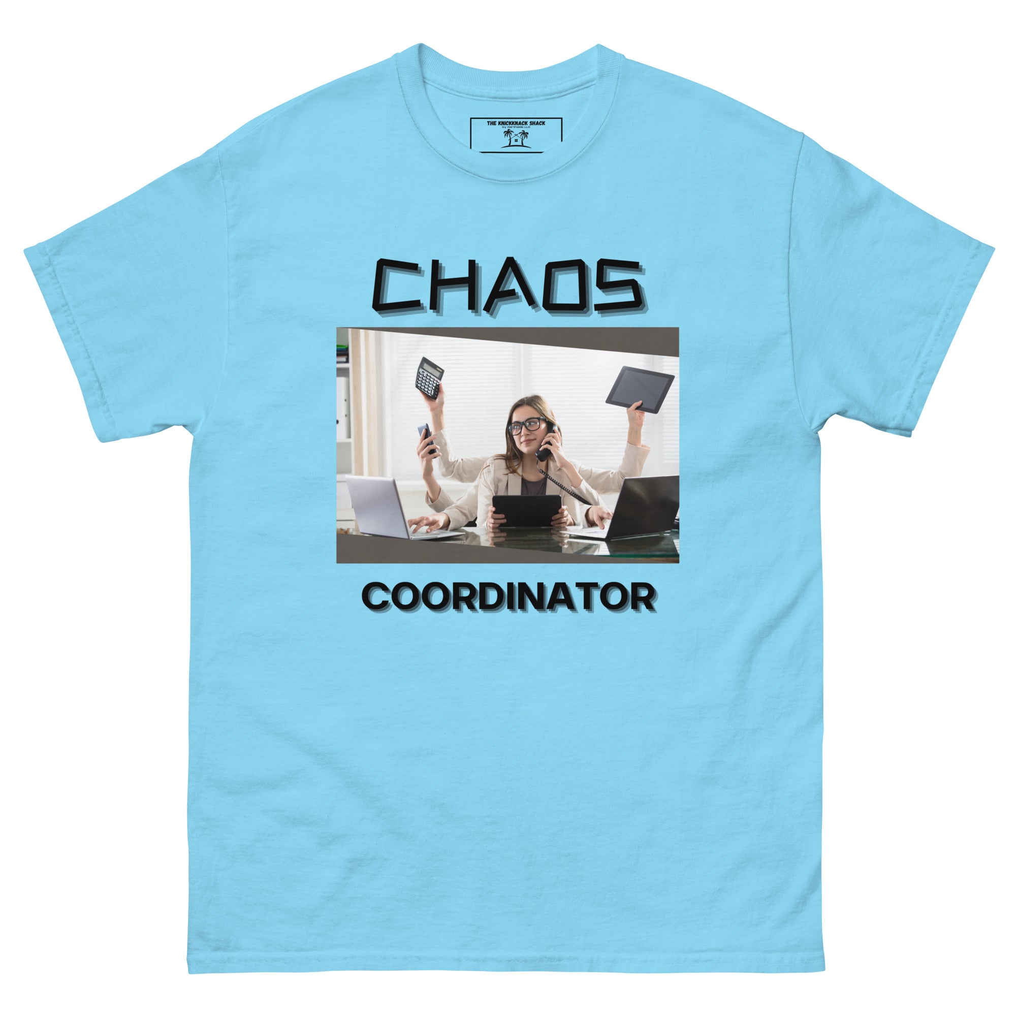 Tee-shirt classique - Coordinateur du chaos (couleurs claires)