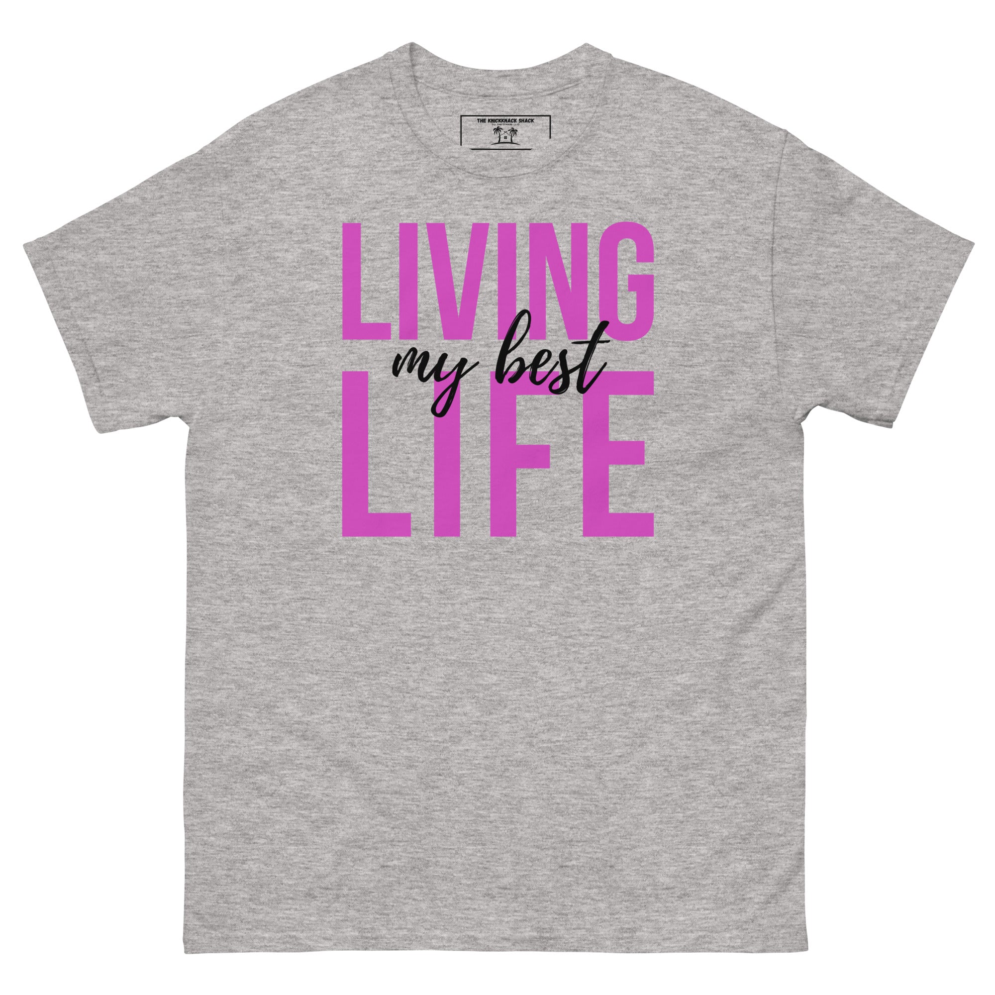 Tee-shirt classique - Ma meilleure vie (couleurs claires)