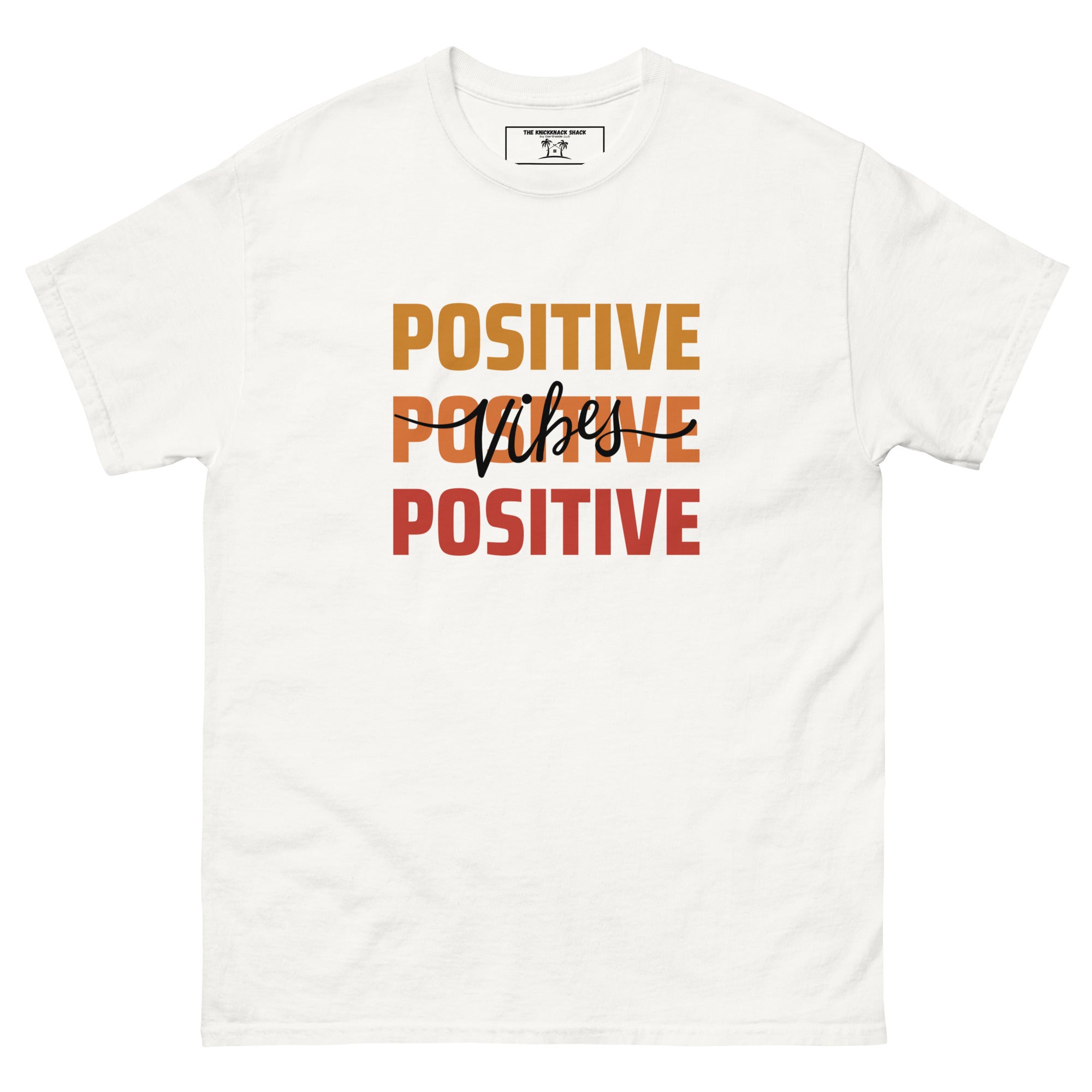 Tee-shirt classique - Positive Vibes (Couleurs claires)