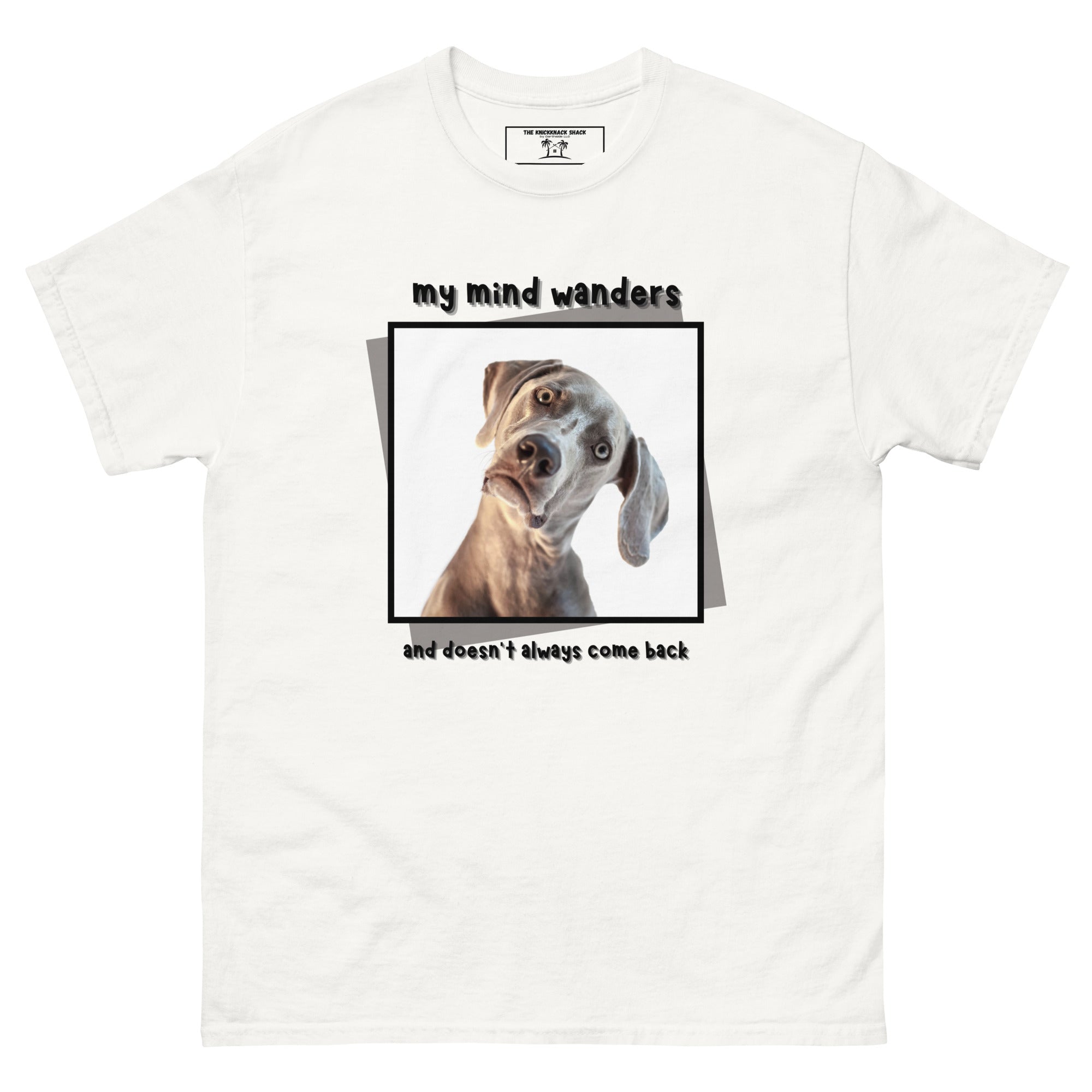 Tee-shirt classique - My Mind Wanders (couleurs claires)
